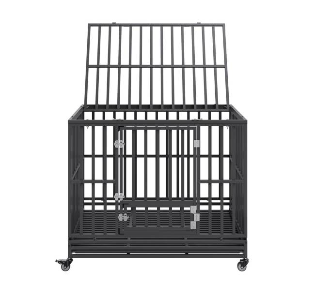 119 cm šuns voljeras su ratukais9