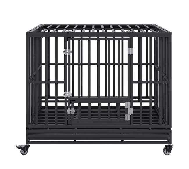 119 cm šuns voljeras su ratukais10