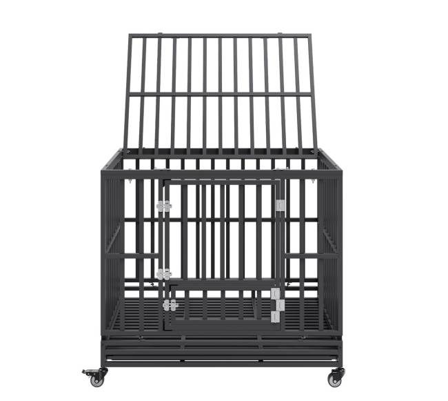 106 cm tvirta šunų narva9