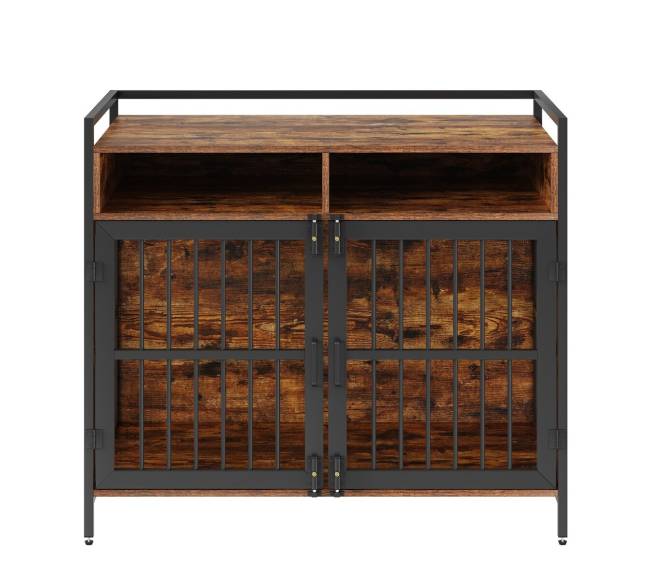 Baldų stiliaus šunų narvas su laikymo vieta8