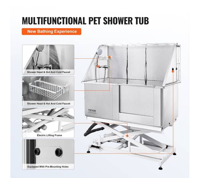 127 cm augintinių vonia su reguliuojamu aukščiu3