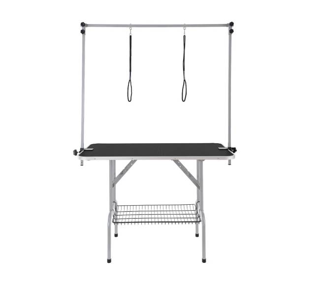 Šunų kirpimo stalas su dviem laikikliais8