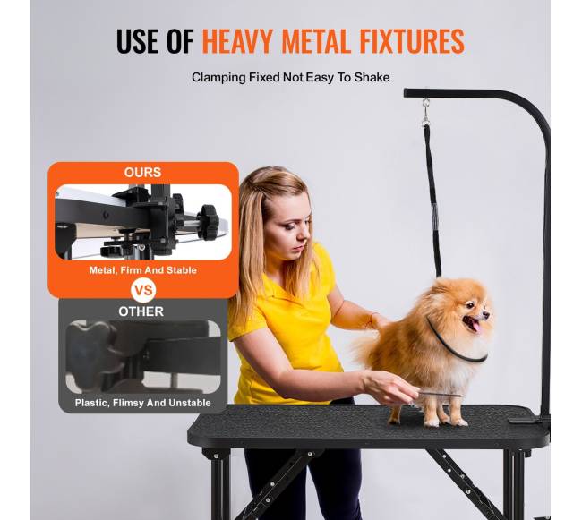 Gyvūnų kirpimo stalas su spaustuku2