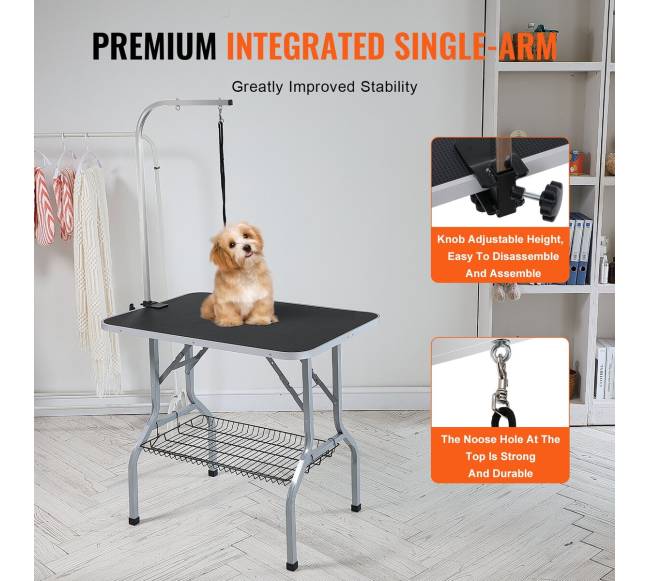 Šunų kirpimo stalas su tvirtinimu, 914 x 610mm3