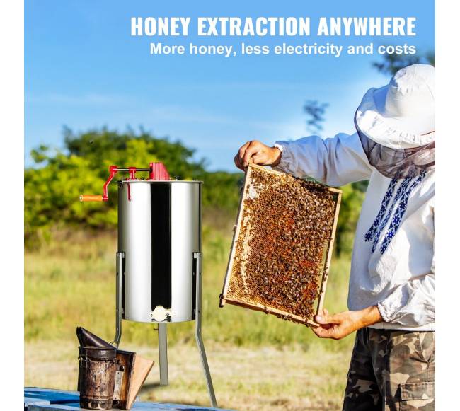 Rankinė medaus sukimo mašina, 24 rėmų1