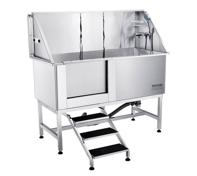 Šuns vonios stotis su laiptais0