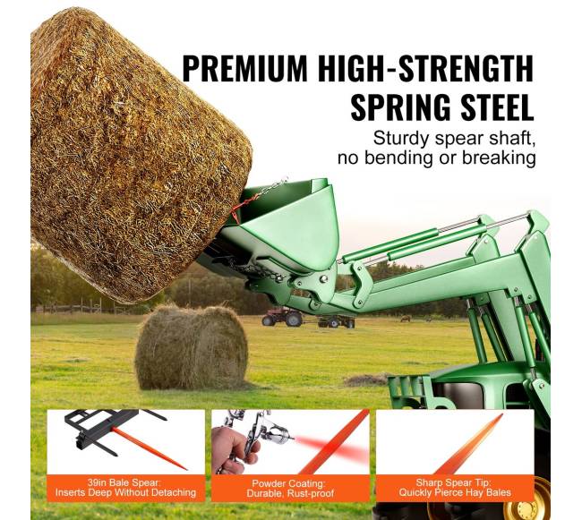 Šieno šakė 99 cm traktoriui2