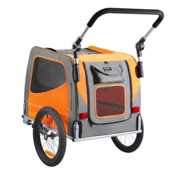Šunų dviračio priekaba, iki 30 kg8