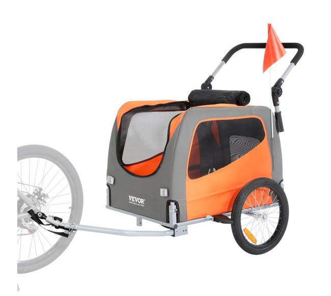 Šunų dviračio priekaba, iki 30 kg10