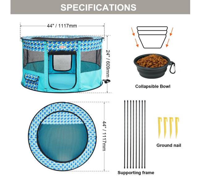 Sulankstoma apvali augintinių žaidimo aikštelė6