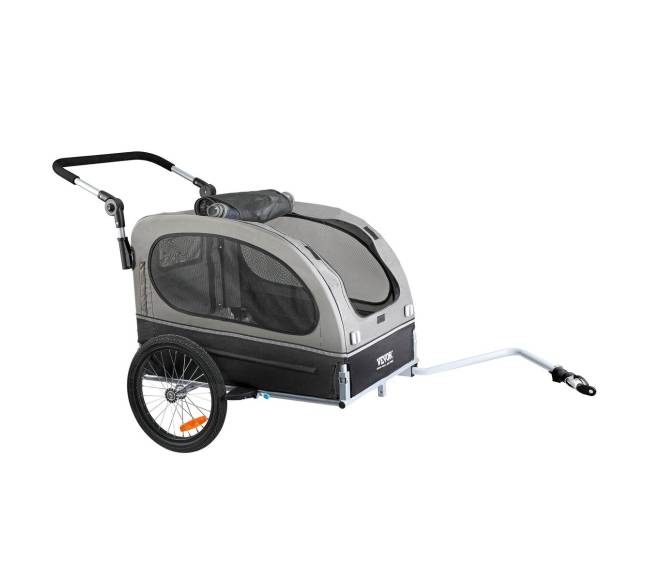 Šunų dviračio priekaba, palaiko iki 40 kg9