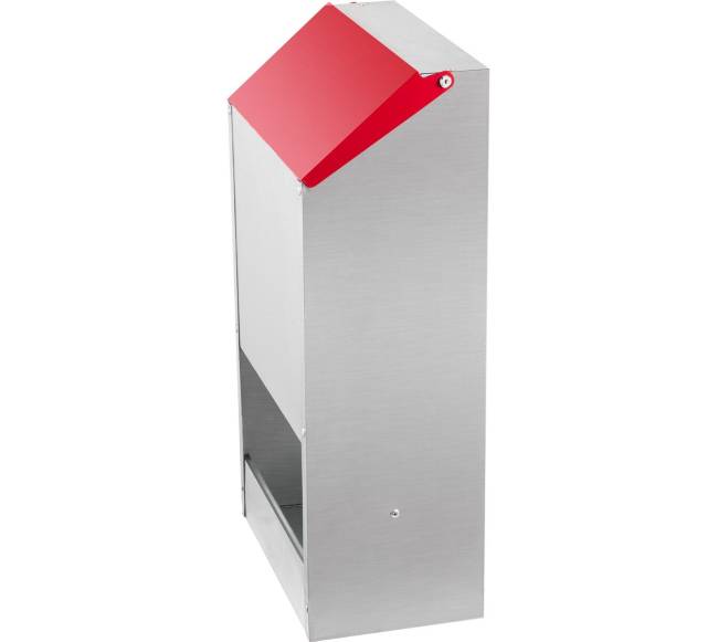 Cinkuota vištų lesyklėlė be atliekų, 22.6 kg10