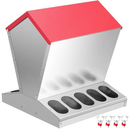 Cinkuotas vištų lesyklos automatas 11 kg0
