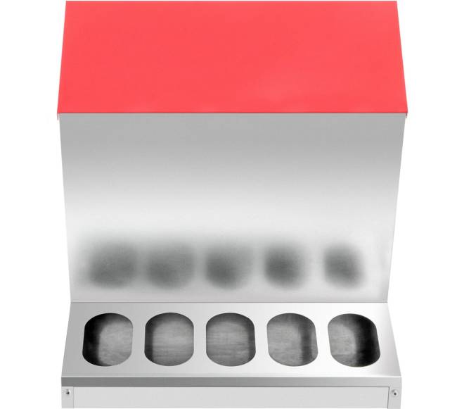 Cinkuotas vištų lesyklos automatas 11 kg10