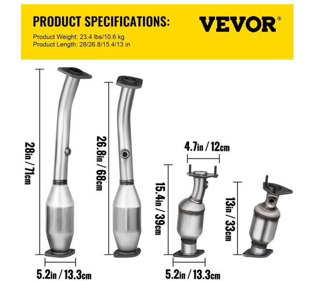 Išmetimo kolektorius Nissan Frontier 05-116