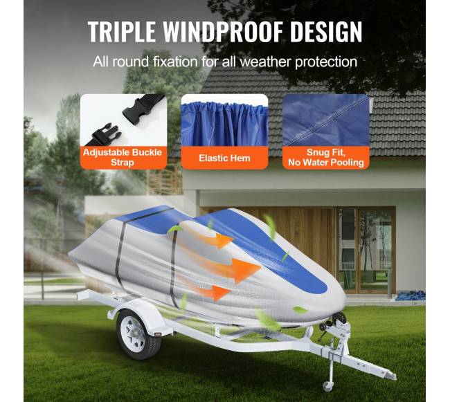 Vandens motociklo uždangalas 3200-3420 mm3