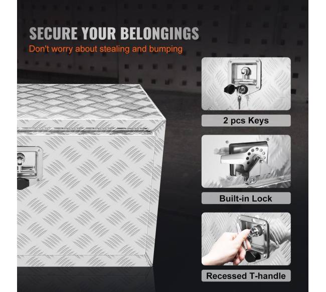 Po kėbulo dėžė automobiliams, 76x35,5x40,5 cm5