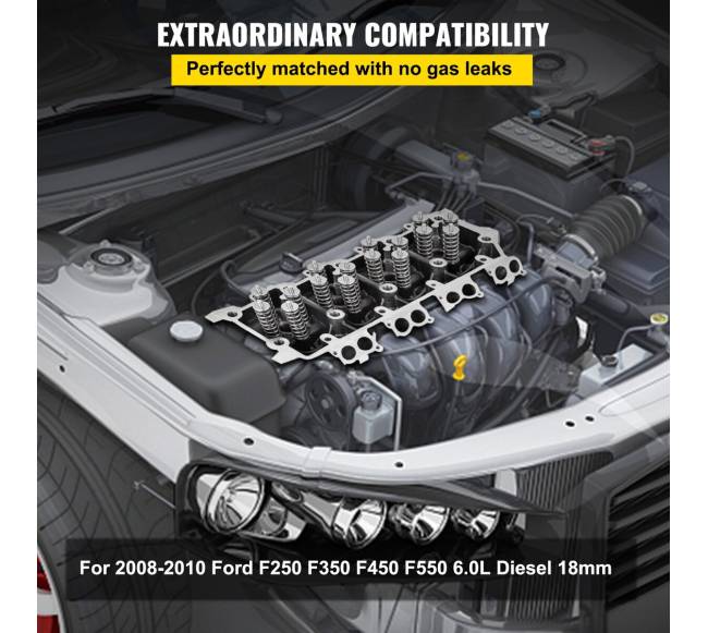 Variklio cilindro galvutė 6.4L Ford F250-F5502