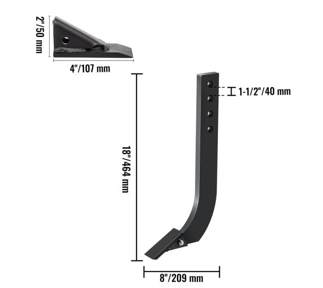 Scarifikatorius 18" su keičiamais dantimis7