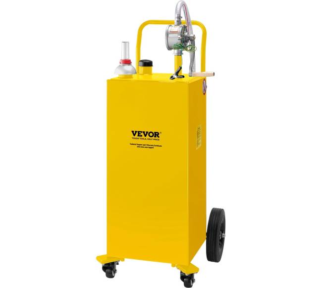 35 galonų kuro vežimėlis su pompa0