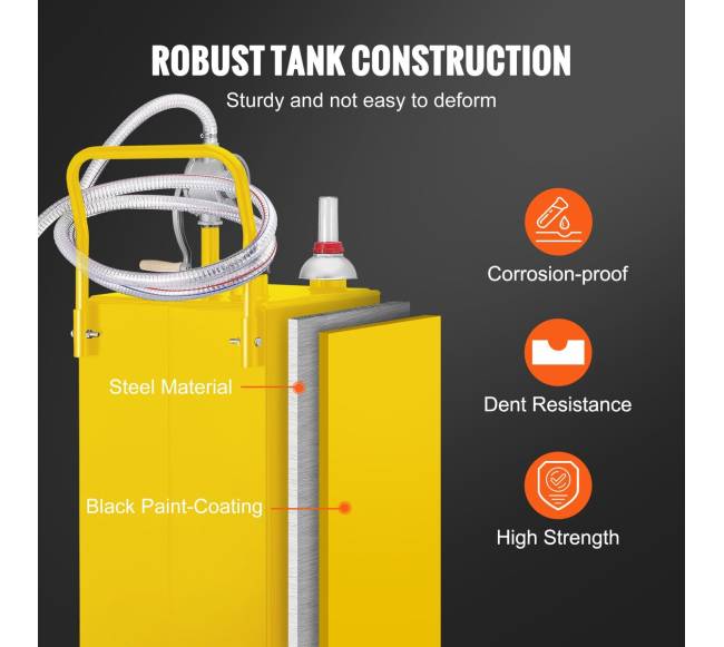 35 galonų kuro vežimėlis su pompa4