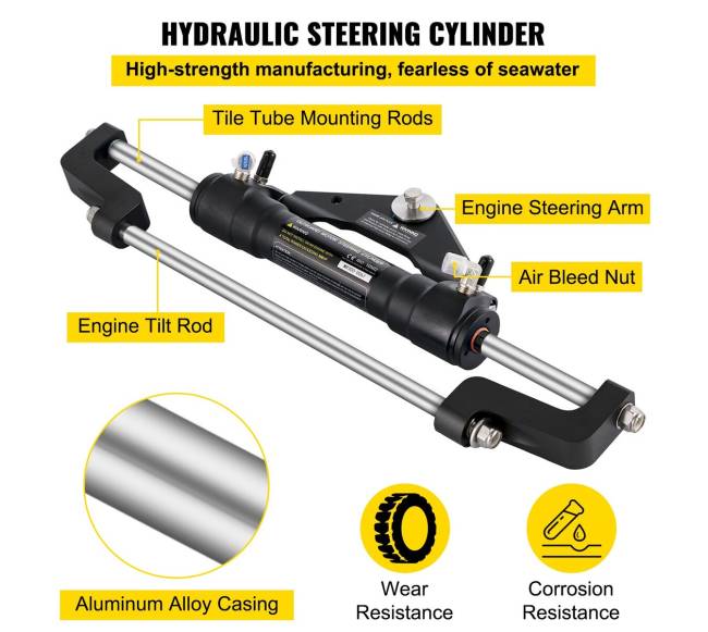 Hidraulinio vairo rinkinys 300 AG be žarnų3