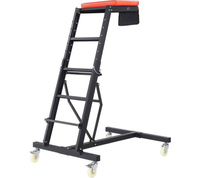 Automobilių ropojimo platforma su reguliuojamu aukščiu8