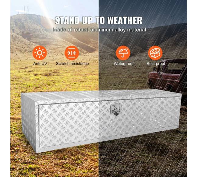 po sunkvežimio deže, aliuminio įrankių dėžė3