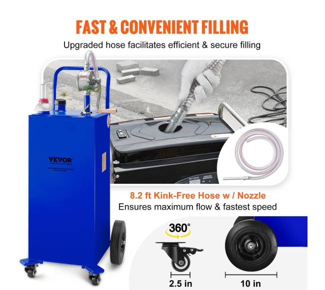 113 litrų kuro talpykla su siurbliu5