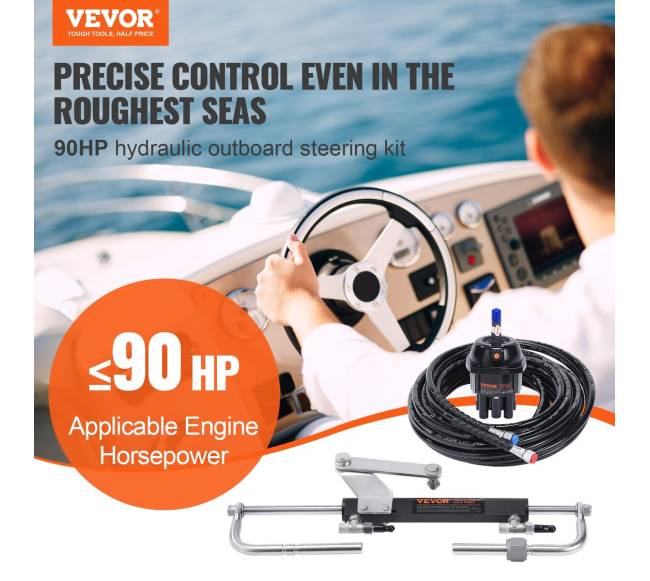 Hidraulinė valties vairavimo sistema 90AG1