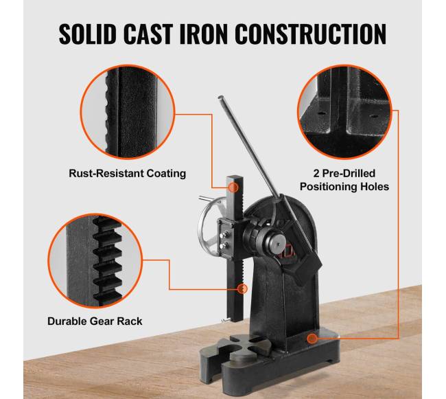 3 tonų reketinis presas su rankena5