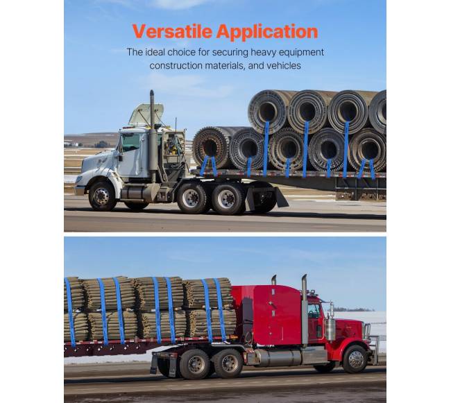 Keltuvų diržai 10,2 cm x 9,1 m, mėlyni (10 vnt.)5