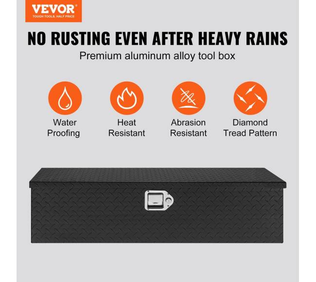 Aliumininė sunkvežimio lovos įrankių dėžė1