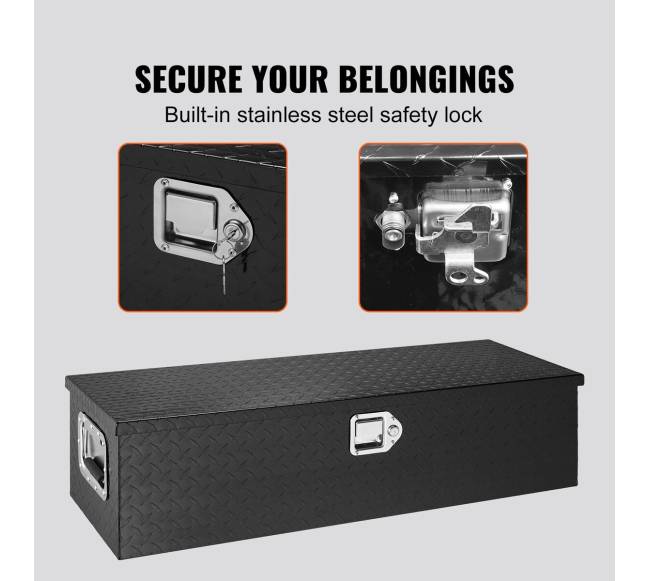 Aliumininė sunkvežimio lovos įrankių dėžė3