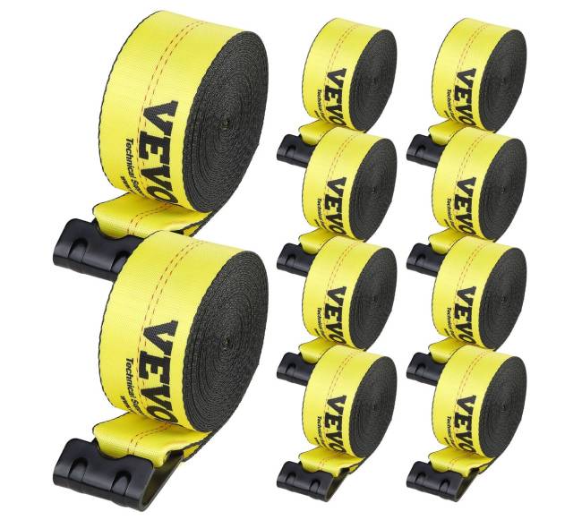 Kablysnių diržai, 10,2 cm x 12,2 m, 2,7 t apkrova0