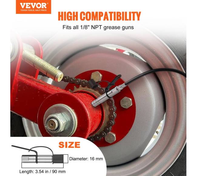 Aukšto slėgio tepalo jungtis 10000 PSI1
