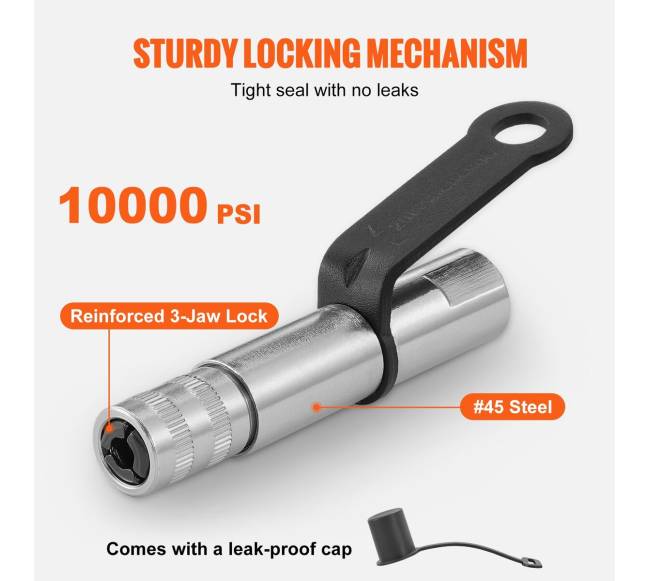 Aukšto slėgio tepalo jungtis 10000 PSI2