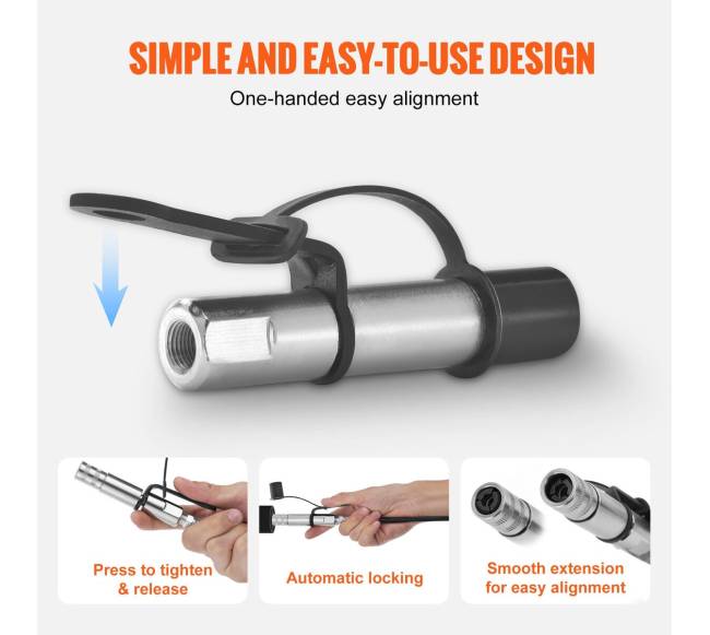 Aukšto slėgio tepalo jungtis 10000 PSI3