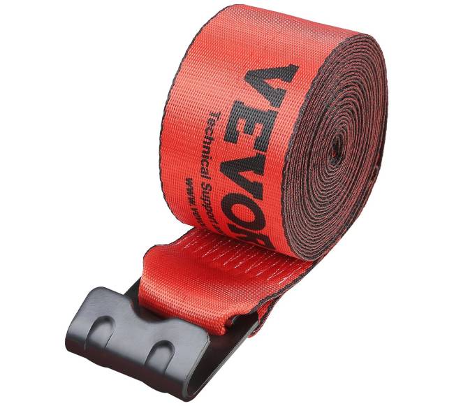 Krovinių tvirtinimo diržai su kabliuku 10.2 cm x 9.1 m9