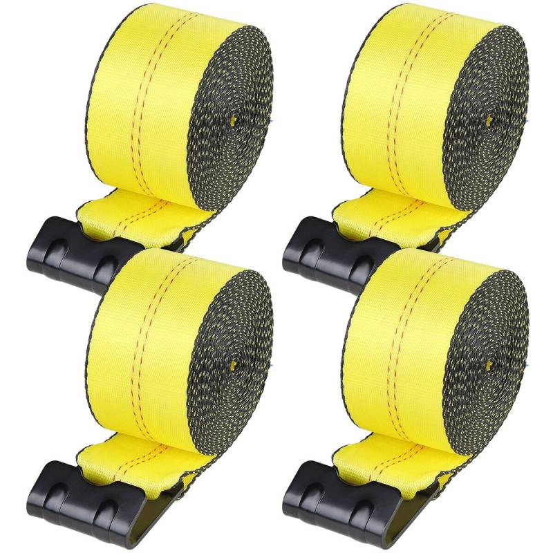 Gervės diržai su plokščia kabliu, 4 vnt.0