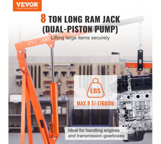 Hidraulinis ilgos eigos keltuvo cilindras, 8 tonų1