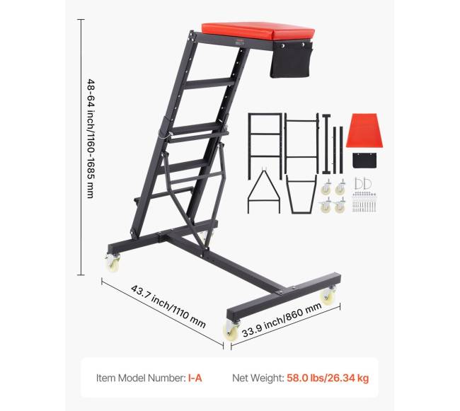 Automobilinis slystuvas su reguliuojamu aukščiu6