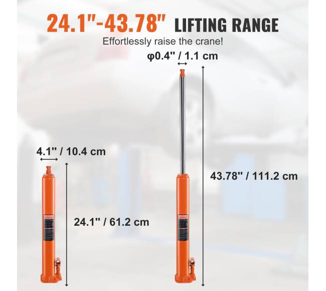 Hidraulinis ilgašakis kėliklis 4T2