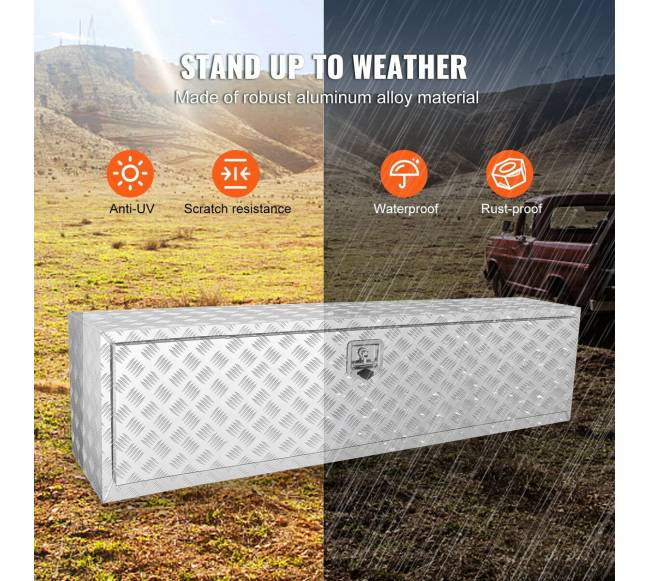 Po automobiliu montuojama dėžė, 152×43×46 cm3