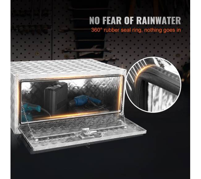 Po automobiliu montuojama dėžė 91x61x61 cm4