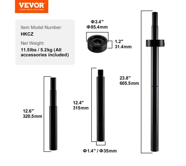 Gimbal guolių derinimo ir montavimo komplektas6