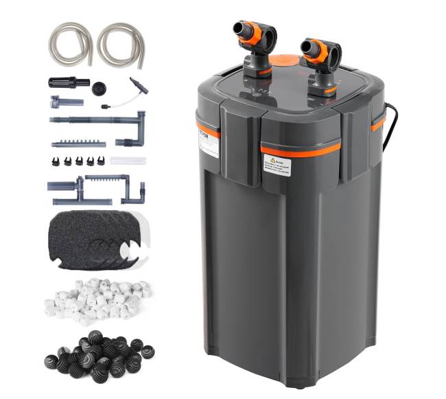 200 galonų akvariumo filtro 20W UV lempa0