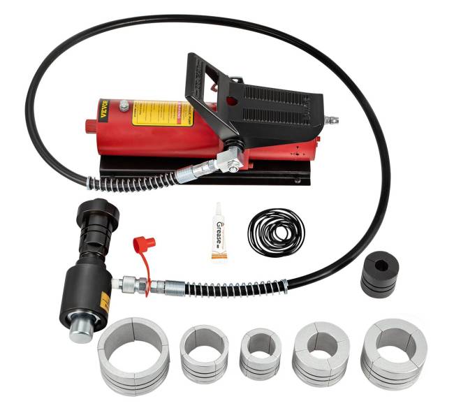 Hidraulinis išmetamųjų vamzdžių plėtiklis 4 antgaliai9