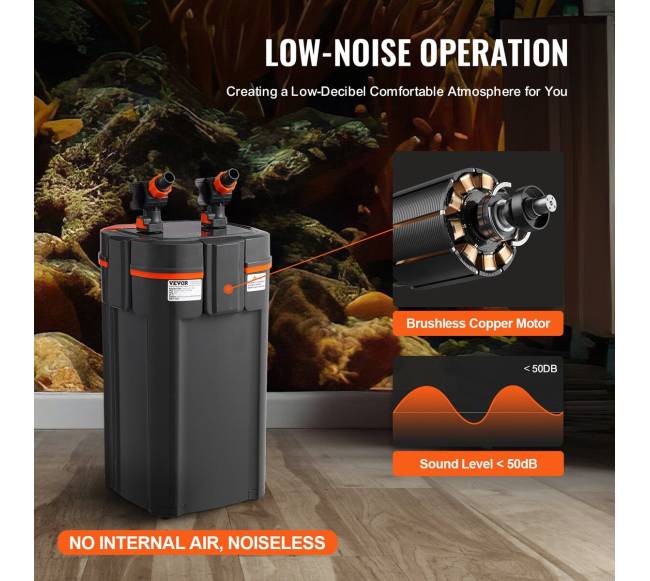 75 galonų akvariumo filtro su UV lempa2