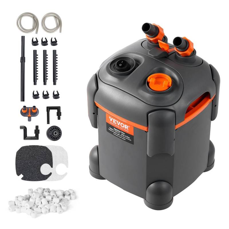 30 litrų akvariumo filtras su UV lempa0